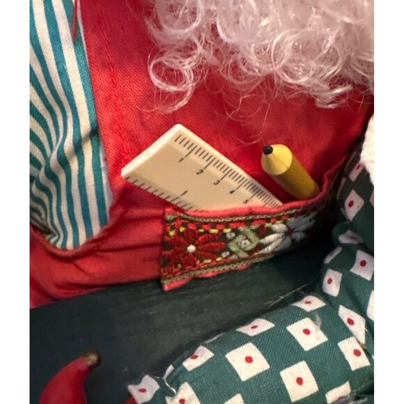 Holiday Creations Animated Santa 1994 Painting Lighted 1994 READ - Picture 8 of 15